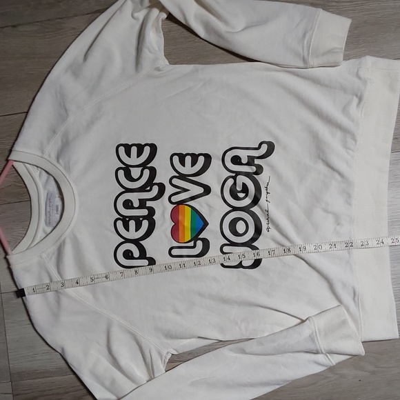 Spiritual Gangster Peace Love Yoga top size medium - Picture 7 of 7